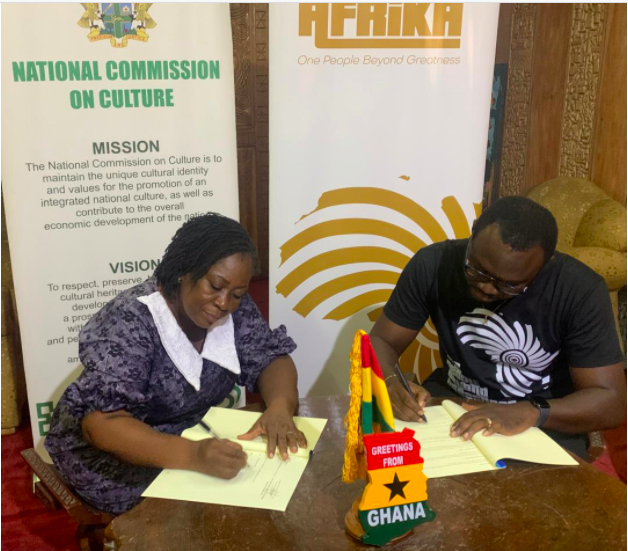 The Taste Of Afrika signs 5-year MoU with National Commission on Culture